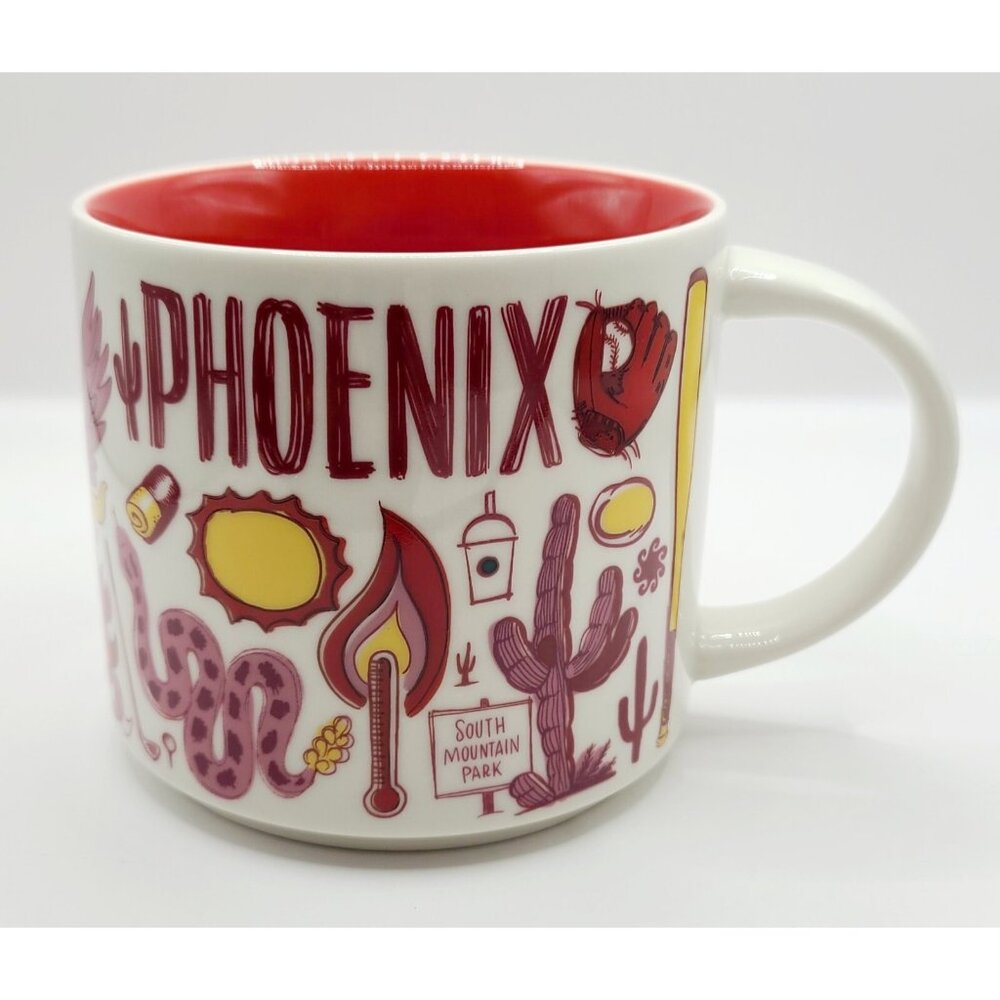 Starbucks Been There Series Phoenix Cup Mug 14oz Excellent Used Condition